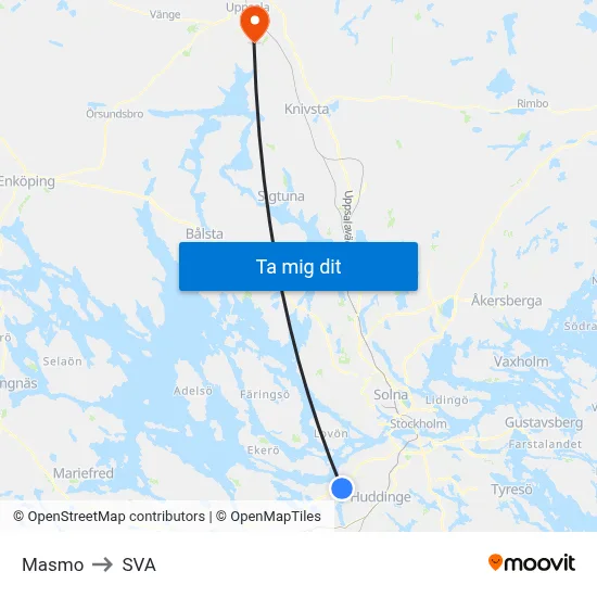 Masmo to SVA map