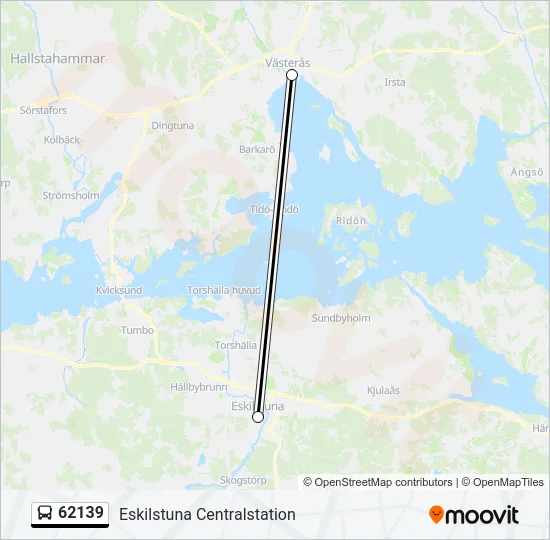 62139 Bus Line Map