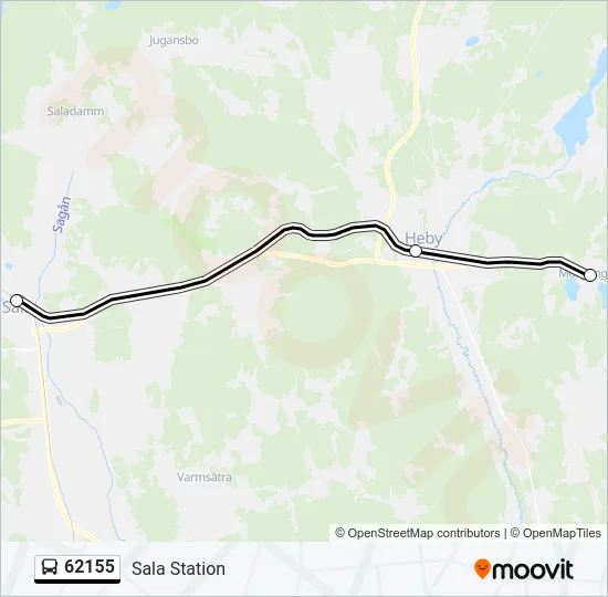 62155  Line Map