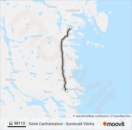 30113  Line Map