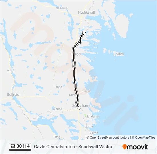 30114  Line Map