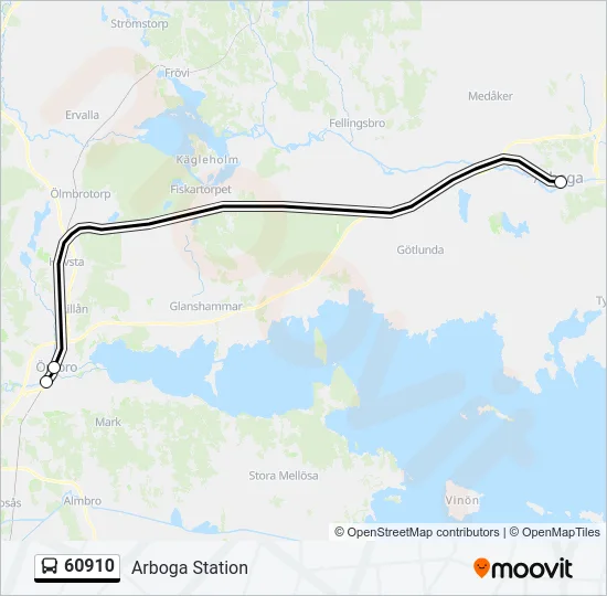 60910  Line Map