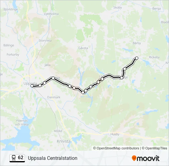 62  Line Map