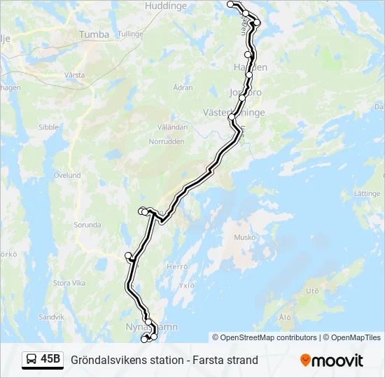 45B  Line Map