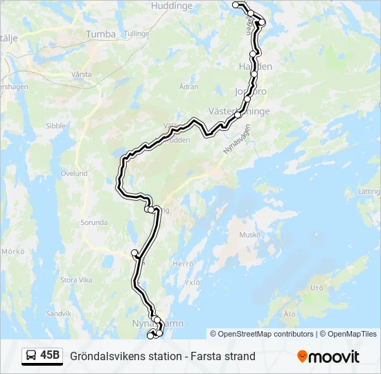 45B  Line Map