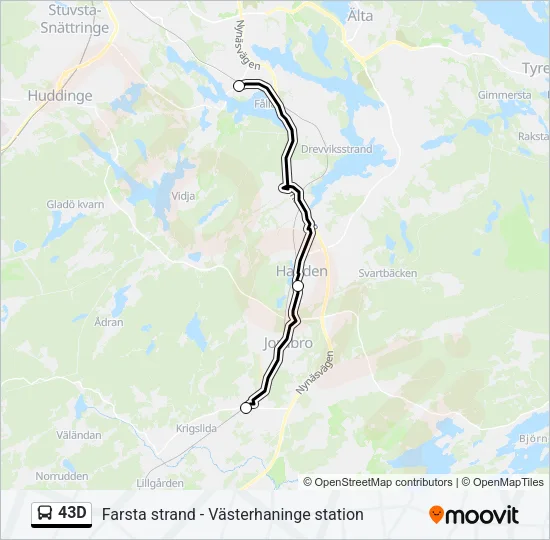 43D  Line Map