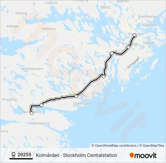 20255 Train Line Map