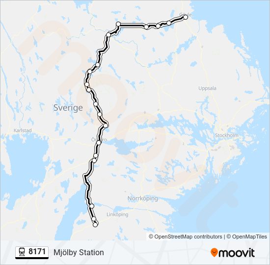 8171 train Line Map