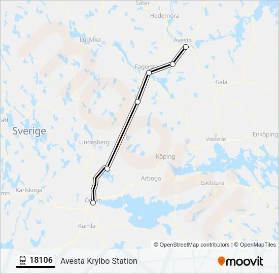 18106 Train Line Map