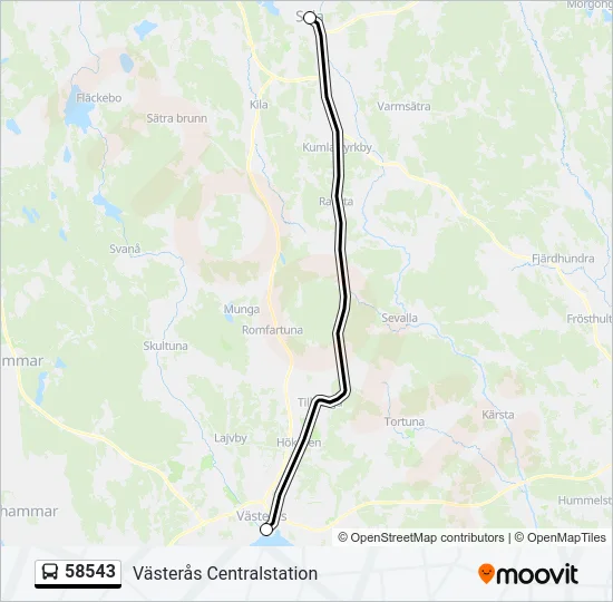 58543  Line Map