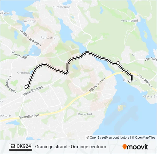 OKG24  Line Map