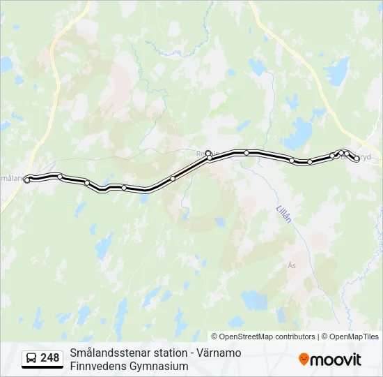 248 Bus Line Map