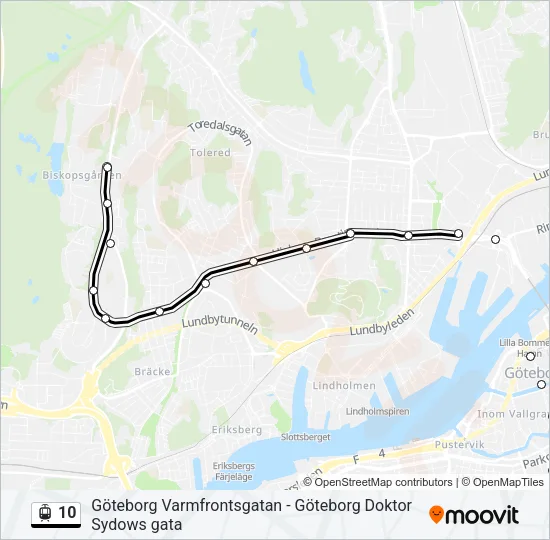 10  Line Map