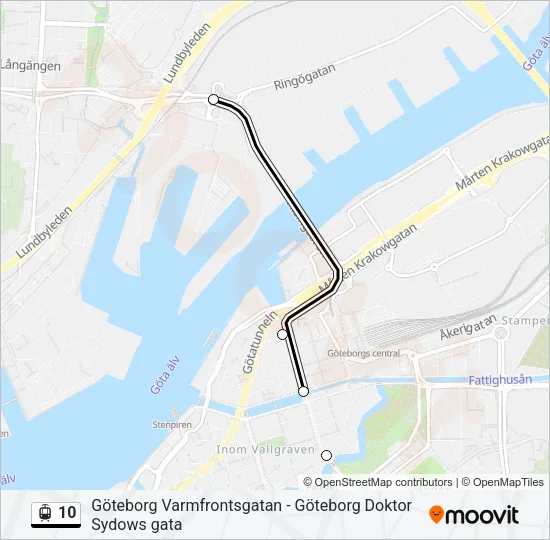 10  Line Map