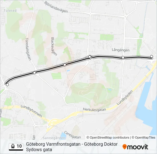 10  Line Map