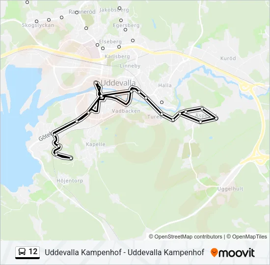 12  Line Map