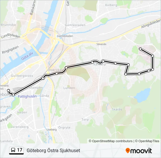17  Line Map