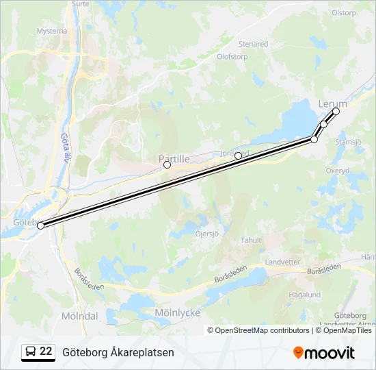 22  Line Map