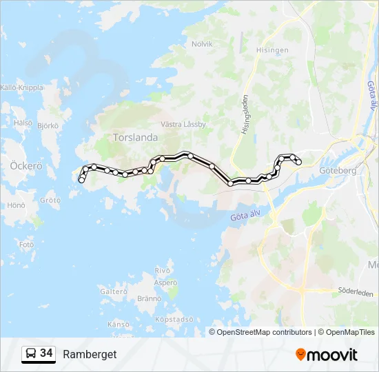 34  Line Map