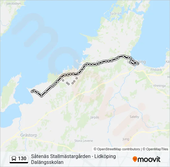 130  Line Map