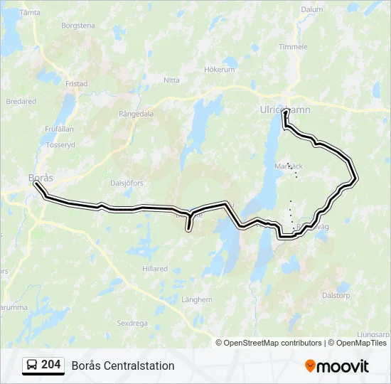 204  Line Map