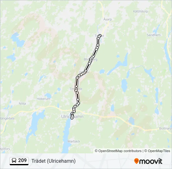 209  Line Map