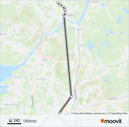 242 Bus Line Map