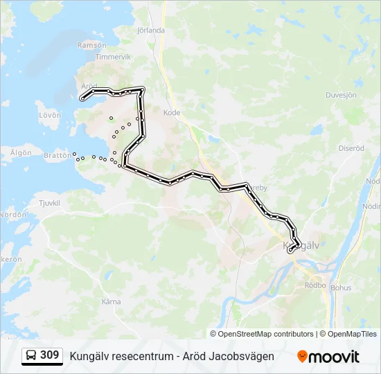 309  Line Map
