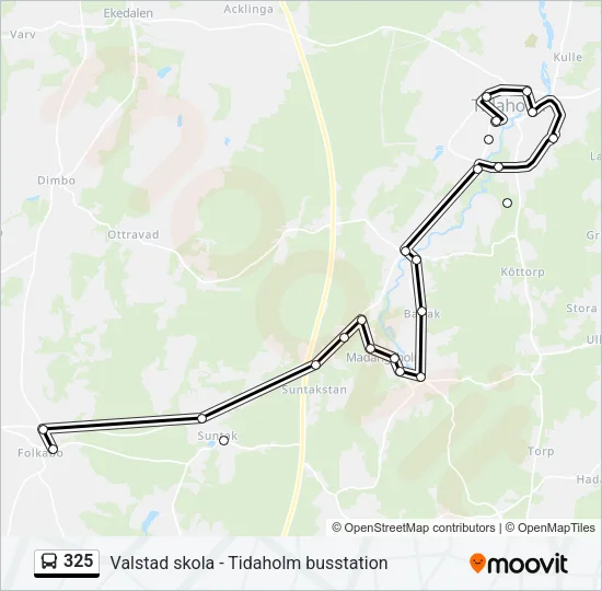 325  Line Map