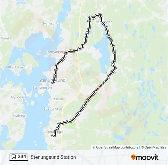 334  Line Map