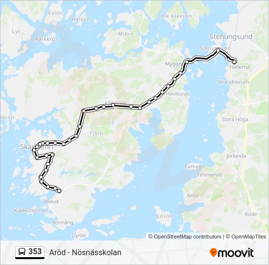 353  Line Map