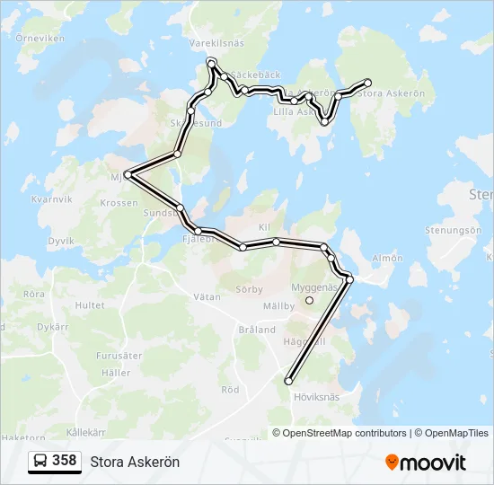 358  Line Map