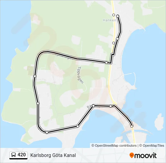 420  Line Map