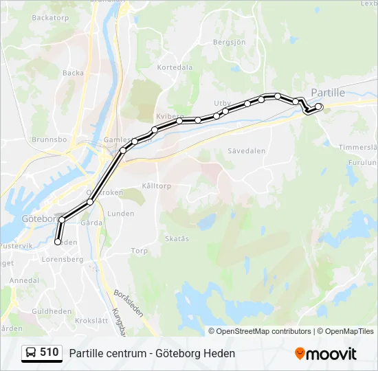 510  Line Map