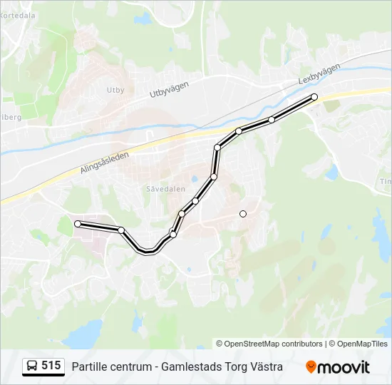 515  Line Map