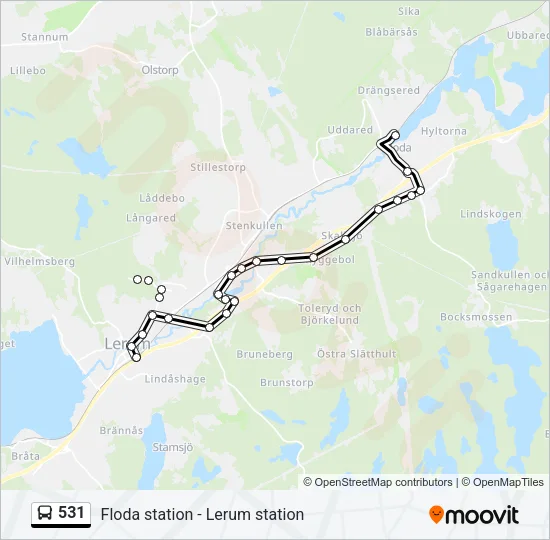 531  Line Map