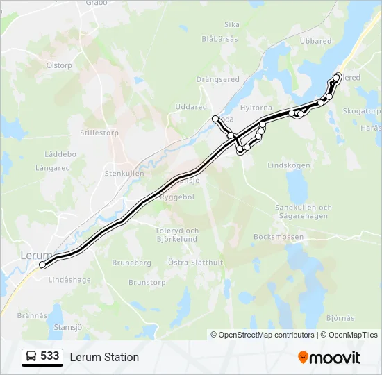 533  Line Map