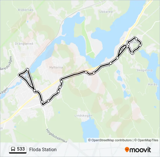 533  Line Map