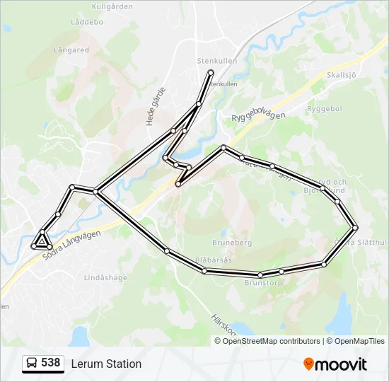 538  Line Map