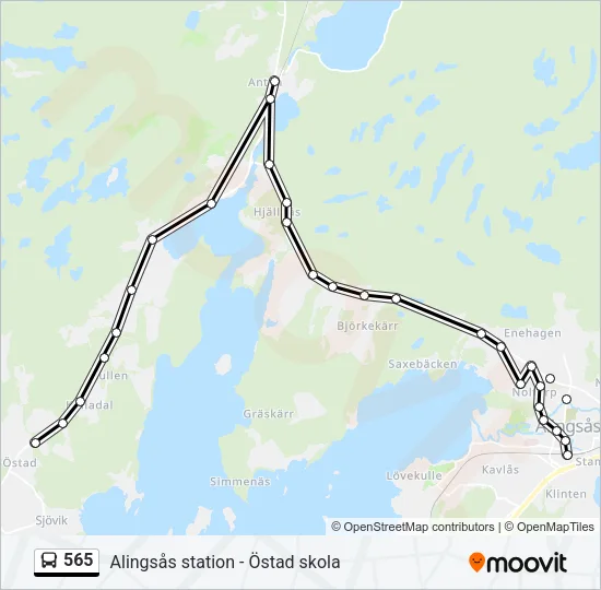 565  Line Map