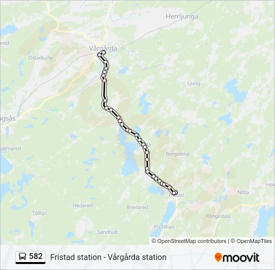 582  Line Map