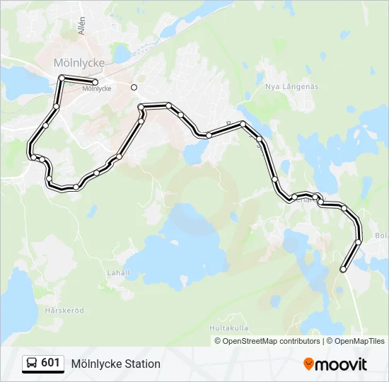 601  Line Map