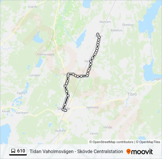 610  Line Map