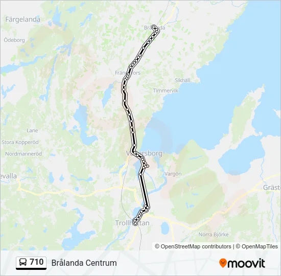 710  Line Map