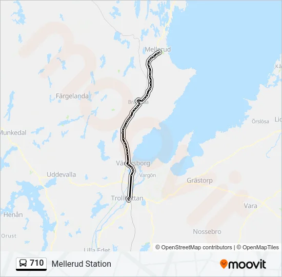 710  Line Map
