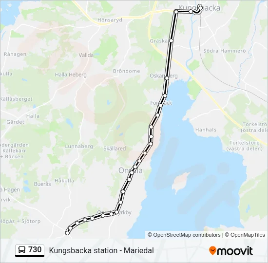 730  Line Map