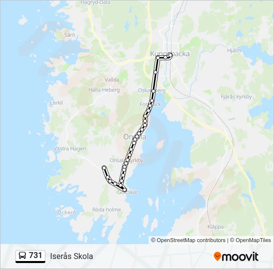 731  Line Map