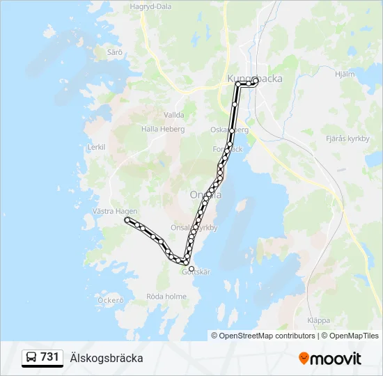 731  Line Map