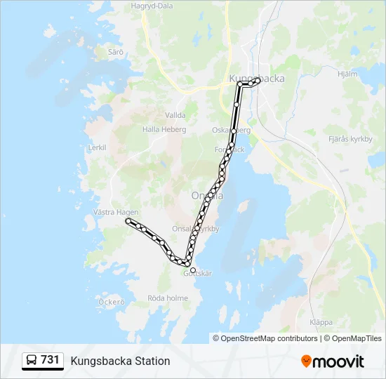 731  Line Map