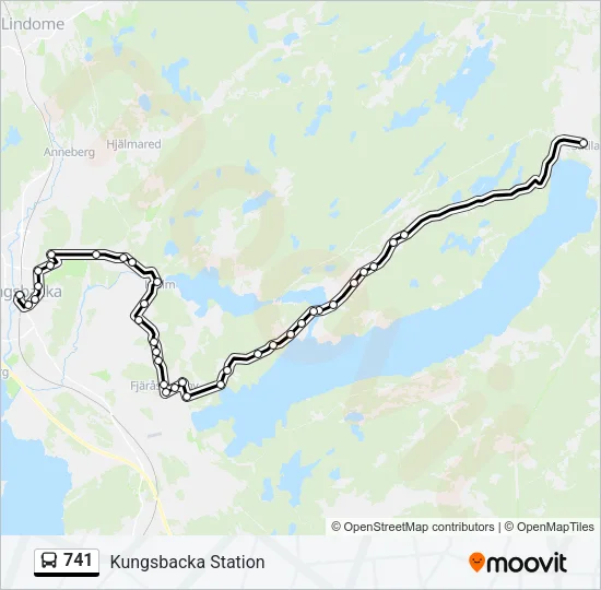 741  Line Map